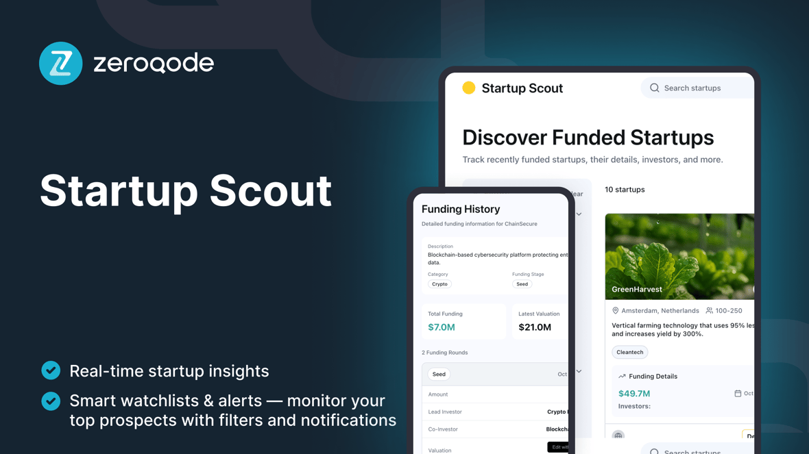 Startup Scout screenshot